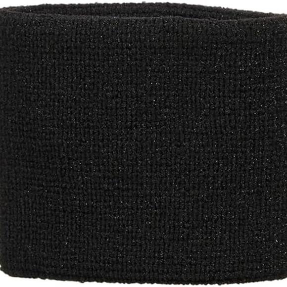 Under Armour Men's 3-inch Performance Wristband 2-Pack - Black - Picture 4 of 4
